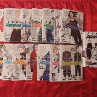 Tokyo Revengers dal volume 1 al 14 + toman pack 20