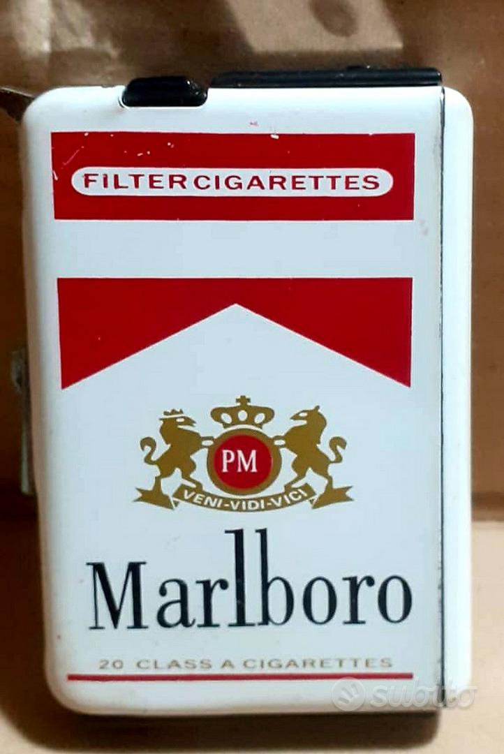 Accendino Porta Sigarette Marlboro Vintage - Collezionismo In vendita a  Palermo