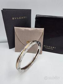 BRACCIALE BVLGARI BZERO1 ORO ACCIAIO