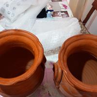 Giare grandi in terracotta