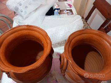 Giare grandi in terracotta