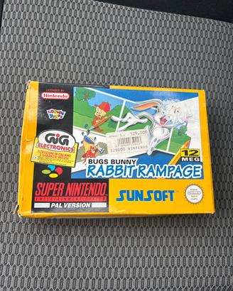 Bugs bunny rabbit rampage super nintendo