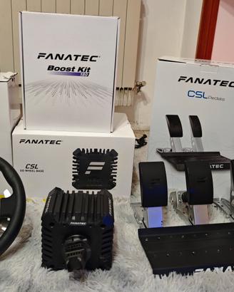 Setup Fanatec CSL DD 8Nm + Pedaliera+Volante 