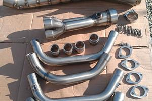 scarico zard titanio racing pe kawa z900 rs