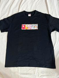 t shirt supreme box logo girl 
