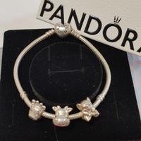 Lotto bracciali e charm Pandora