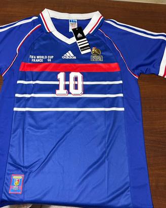 maglia retro 1998 francia di zidane