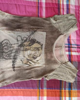 T-shirt donna con stampa