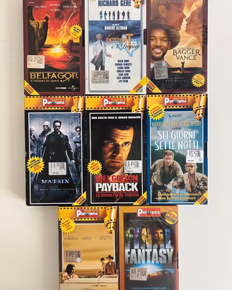 8 videocassette VHS Panorama