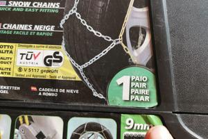 Catene da neve nuove R-9