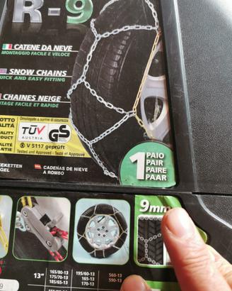 Catene da neve nuove R-9