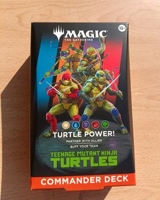 Magic Commander Deck Turtle Power English Sealed