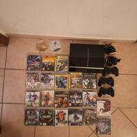 ps3 con giochi e accessori