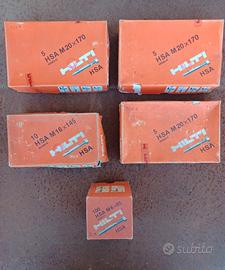 Stock tasselli Hilti ancoraggio