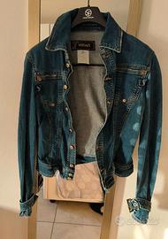 Giacca di jeans Versace donna taglia M Blue