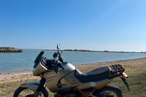 Kawasaki KLE 500 Moto motocicletta sport enduro