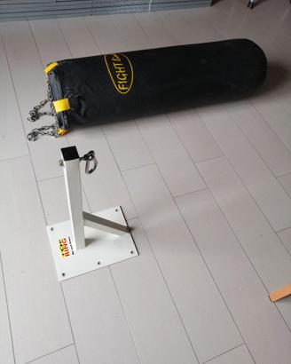 Sacco box bodybuilding 40 kg con piastra  agganci