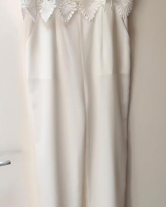 Tuta bianca taglia 42 