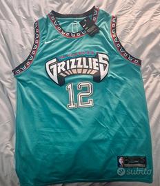 Canotta da Basket di Motant 12 dei Grizzlies TG. M