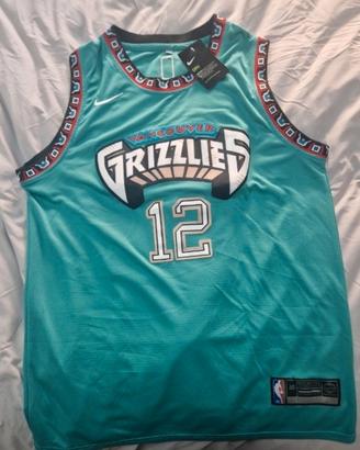 Canotta da Basket di Motant 12 dei Grizzlies TG. M