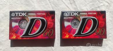 audiocassette TDK 60 e 90