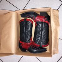 Stivali in pelle Marlboro Classic