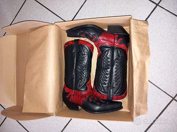 Stivali in pelle Marlboro Classic