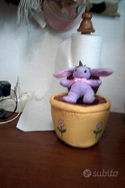 gioco vasetto pasquale con coniglietto a sorpresa,