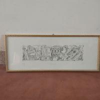 quadro panoramico di Legnago di Felice Nalin