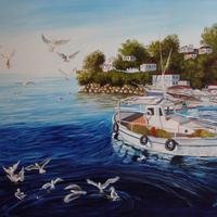 OPERA UNICA OLIO SU TELA 60X80