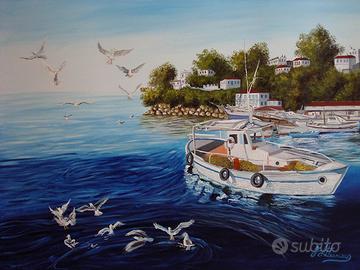 OPERA UNICA OLIO SU TELA 60X80