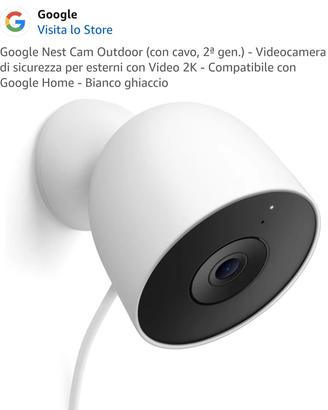 nest cam google seconda generazione 
