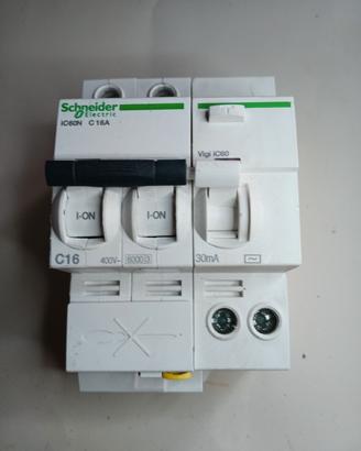 interrittore magnetotermico differenziale 