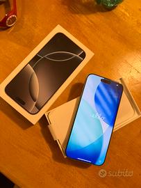 Iphone 16 pro max 256 gb