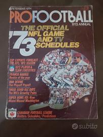 Rivista annuale del 1973 sul Football Americano 