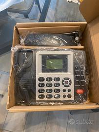 Telefono fisso GSM Sistemex con antenna - Nuovo