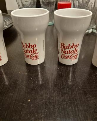 tazze bicchieri coca cola
