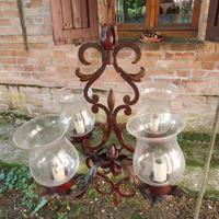 lampadari in ferro fatti a mano