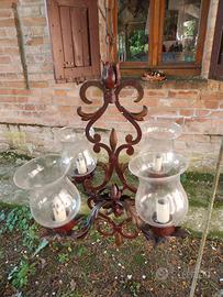 lampadari in ferro fatti a mano