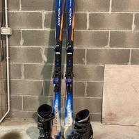 Sci Salomon + scarponi Nordica