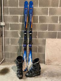 Sci Salomon + scarponi Nordica