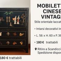 Mobiletto Cinese Vintage 