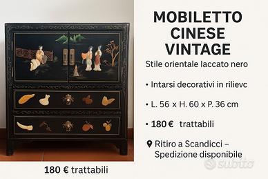 Mobiletto Cinese Vintage 