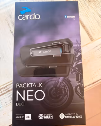 Cardo Packtalk Neo Duo – Interfono moto doppio JBL