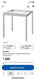 Tavolo allungabile ikea