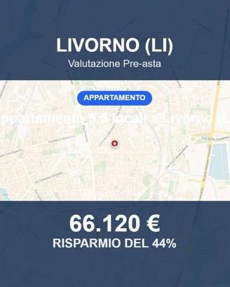 Immobile in asta di 81 m² a Livorno