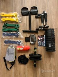 Powerband, abwheel, kit allenamento in casa