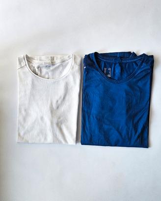2 t-shirt tecniche uomo Decathlon-Kalenji tg.XL