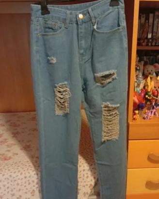 👖 Jeans strappati stile boyfriend 👖