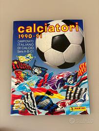 Album panini 1990/91 vuoto  figurine omaggio